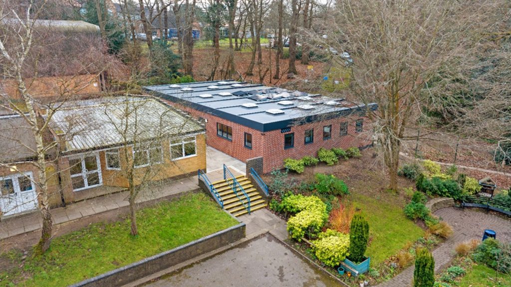 Heathside School Exterior Aerial